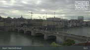 Archived webcam image showing Hotel Krafft in Basel on 12 Jun 2026 at 19:41