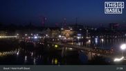 Archived webcam image showing Hotel Krafft in Basel on 31 Jul 2026 at 01:06