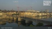 Archived webcam image showing Hotel Krafft in Basel on 31 Jul 2026 at 07:06
