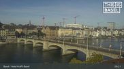 Archived webcam image showing Hotel Krafft in Basel on 17 Sep 2026 at 09:50