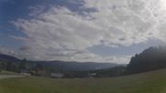 Archived webcam image showing Dreisessel mountain and Neureichenau on 15 Jun 2026 at 08:39