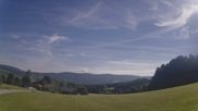 Archived webcam image showing Dreisessel mountain and Neureichenau on 16 Jun 2026 at 08:18