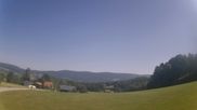 Archived webcam image showing Dreisessel mountain and Neureichenau on 3 Aug 2026 at 10:46