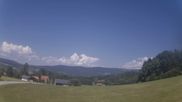 Archived webcam image showing Dreisessel mountain and Neureichenau on 3 Aug 2026 at 14:46