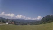 Archived webcam image showing Dreisessel mountain and Neureichenau on 3 Aug 2026 at 16:46