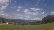 Archiviertes Webcam Bild: Dreisesselbergmassiv und Neureichenau am 11.08.2026 um 16:40 Uhr