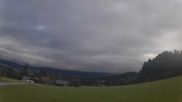 Archived webcam image showing Dreisessel mountain and Neureichenau on 29 Aug 2026 at 08:56