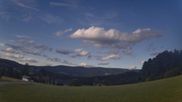 Archived webcam image showing Dreisessel mountain and Neureichenau on 29 Aug 2026 at 18:56