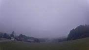 Archived webcam image showing Dreisessel mountain and Neureichenau on 14 Sep 2026 at 07:14