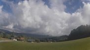 Archived webcam image showing Dreisessel mountain and Neureichenau on 14 Sep 2026 at 10:14