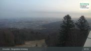 Archived webcam image showing Gmunden: View Top Station Grünberg on 4 Mar 2026 at 07:47