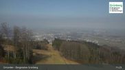 Archived webcam image showing Gmunden: View Top Station Grünberg on 4 Mar 2026 at 11:47