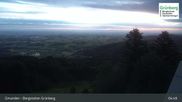 Archived webcam image showing Gmunden: View Top Station Grünberg on 14 Jun 2026 at 05:09