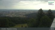 Archived webcam image showing Gmunden: View Top Station Grünberg on 16 Aug 2026 at 09:30