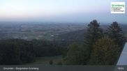 Archived webcam image showing Gmunden: View Top Station Grünberg on 1 Oct 2026 at 01:26