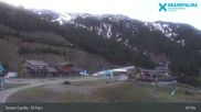 Archived webcam image showing Grandvalira – View El Forn (Canillo) on 1 May 2026 at 07:56
