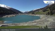 Archived webcam image showing Lake Davos on 1 May 2026 at 11:00