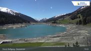 Archived webcam image showing Lake Davos on 1 May 2026 at 13:00