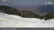 Archived webcam image showing Top station Brauneck on 22 Mar 2026 at 13:22