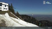 Archived webcam image showing Top station Brauneck on 8 Apr 2026 at 09:55