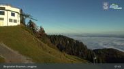 Archived webcam image showing Top station Brauneck on 29 Oct 2026 at 08:33