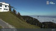 Archived webcam image showing Top station Brauneck on 29 Oct 2026 at 09:33