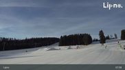 Archived webcam image showing Lipno Kramolín Terrain Park on 26 Feb 2026 at 08:32