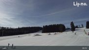 Archived webcam image showing Lipno Kramolín Terrain Park on 26 Feb 2026 at 09:32