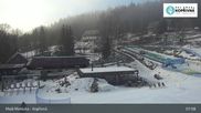 Archived webcam image showing Malá Morávka - Kopřivná on 26 Feb 2026 at 08:46
