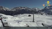 Archived webcam image showing Chairlift Riedkopf - Klösterle on 20 Mar 2026 at 09:04