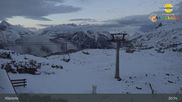 Archived webcam image showing Chairlift Riedkopf - Klösterle on 17 May 2026 at 01:14
