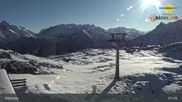 Archived webcam image showing Chairlift Riedkopf - Klösterle on 17 May 2026 at 07:14