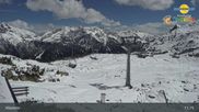 Archived webcam image showing Chairlift Riedkopf - Klösterle on 17 May 2026 at 11:14