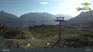 Archived webcam image showing Chairlift Riedkopf - Klösterle on 18 Jun 2026 at 08:30