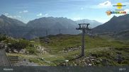 Archived webcam image showing Chairlift Riedkopf - Klösterle on 18 Jun 2026 at 09:30
