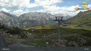 Archived webcam image showing Chairlift Riedkopf - Klösterle on 18 Jun 2026 at 13:30