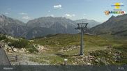 Archived webcam image showing Chairlift Riedkopf - Klösterle on 4 Aug 2026 at 11:57