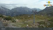 Archived webcam image showing Chairlift Riedkopf - Klösterle on 17 Aug 2026 at 11:02