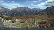 Archived webcam image showing Chairlift Riedkopf - Klösterle on 20 Sep 2026 at 11:13