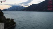 Archived webcam image showing Limone Sul Garda on 12 Oct 2026 at 18:14