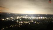 Archiviertes Webcam Bild: Blick über Amlach und Lienz am 10.10.2026 um 22:55 Uhr