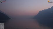 Archived webcam image showing Lago di Garda - Torbole on 26 Feb 2026 at 18:54