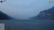 Archived webcam image showing Lago di Garda - Torbole on 2 Oct 2026 at 07:41