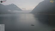Archiviertes Webcam Bild: Pertisau: Blick vom Hotel Post auf den Achensee am 13.04.2026 um 07:50 Uhr