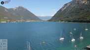 Archiviertes Webcam Bild: Pertisau: Blick vom Hotel Post auf den Achensee am 29.05.2026 um 16:07 Uhr