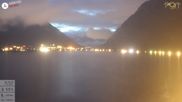 Archiviertes Webcam Bild: Pertisau: Blick vom Hotel Post auf den Achensee am 11.10.2026 um 06:42 Uhr