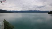 Archived webcam image showing Walchensee: View Hotel Karwendelblick on 6 Jul 2026 at 10:20