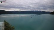 Archived webcam image showing Walchensee: View Hotel Karwendelblick on 22 Aug 2026 at 10:32
