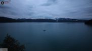 Archived webcam image showing Walchensee: View Hotel Karwendelblick on 17 Sep 2026 at 06:38