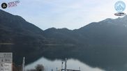 Archived webcam image showing Kochelsee on 26 Feb 2026 at 16:55